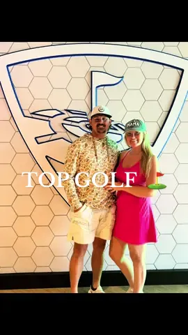 Top golf for the win! This Halara dress/romper was the PERFECT, comfy, cutest thing to wear. Shop the 🔗 in this video 🩷 #topgolf #topgolffood #halaradress #halararomperdress #fyp 