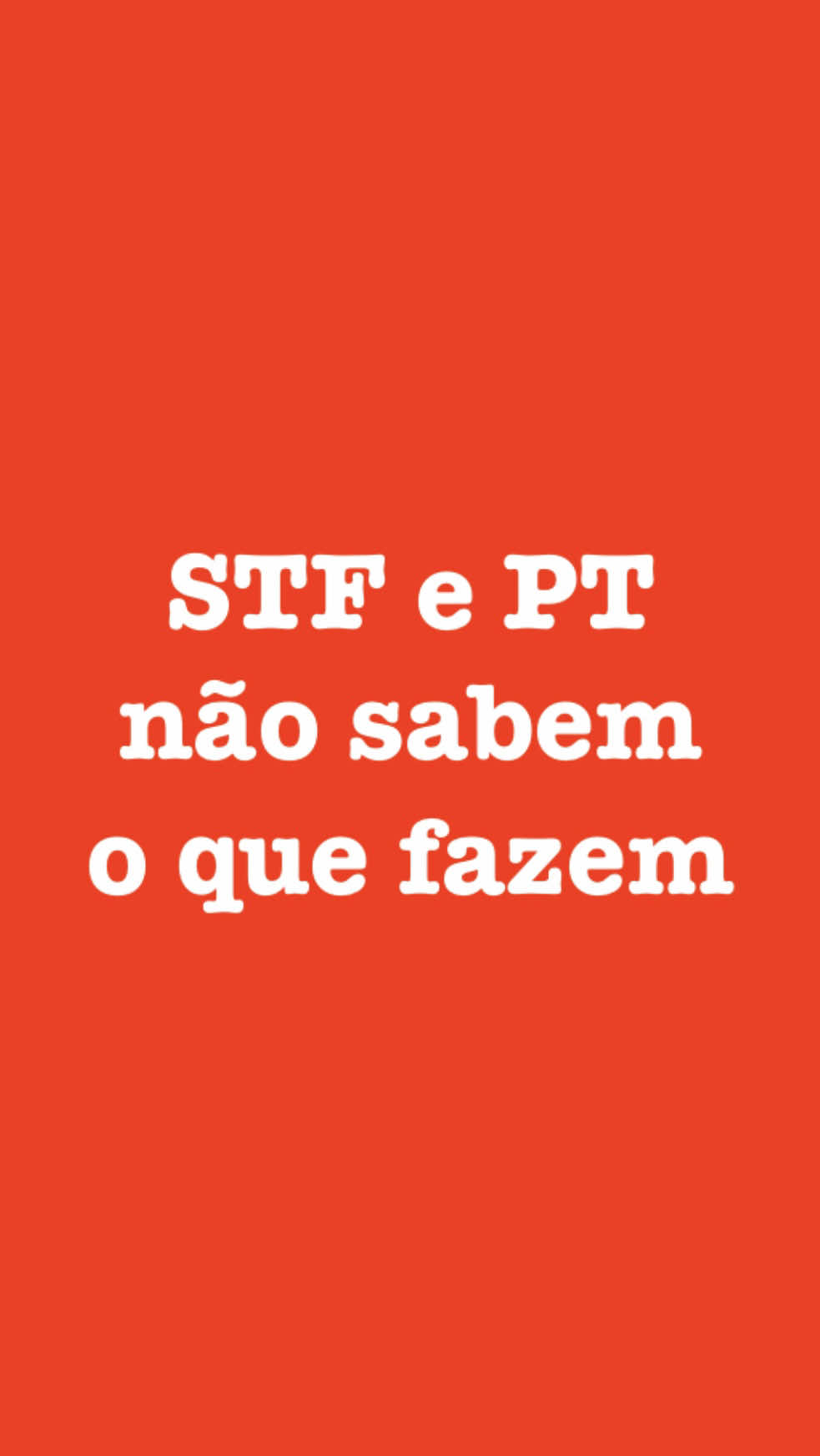 STF e PT perdidos! • #tvviegas #economiabrasileira #esquerdabrasil #politicabrasil 