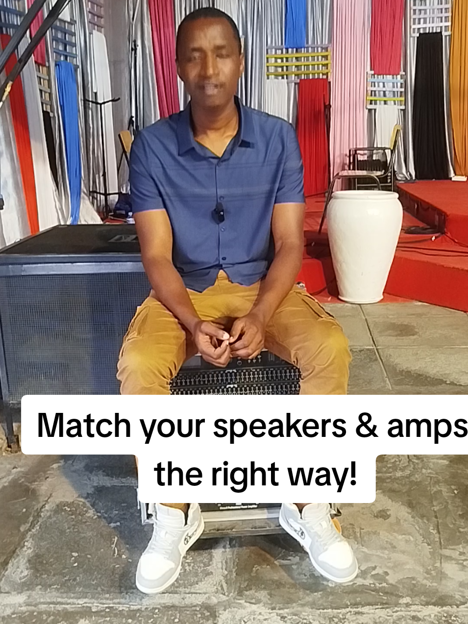 STOP matching speakers to amps using PEAK power! 🚫 Always work with RMS/continuous power for accurate, clean sound & longer gear life. 🔊 #SoundTips #AudioEngineer #LiveSound #SoundTips #MusicGear 