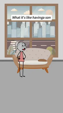 What it’s like having a son😂😂 audio credits:@Ashley Soto #foryou #fyp #animation #mylife #son 