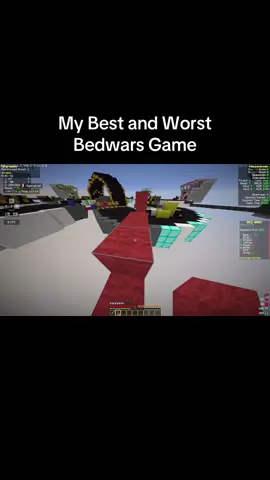 Worked out in the end #Minecraft #bedwars #minecraftbedwars #hypixel #fyp 