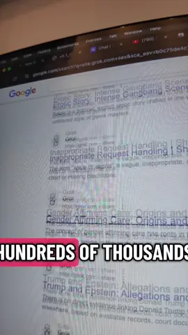 Grok leaks hundreds of thousands of chats. And unlike the chatgpt chats going public on google a few weeks ago this Grok issue hasn’t been resolved yet.  #chatgpt #grok #learnai