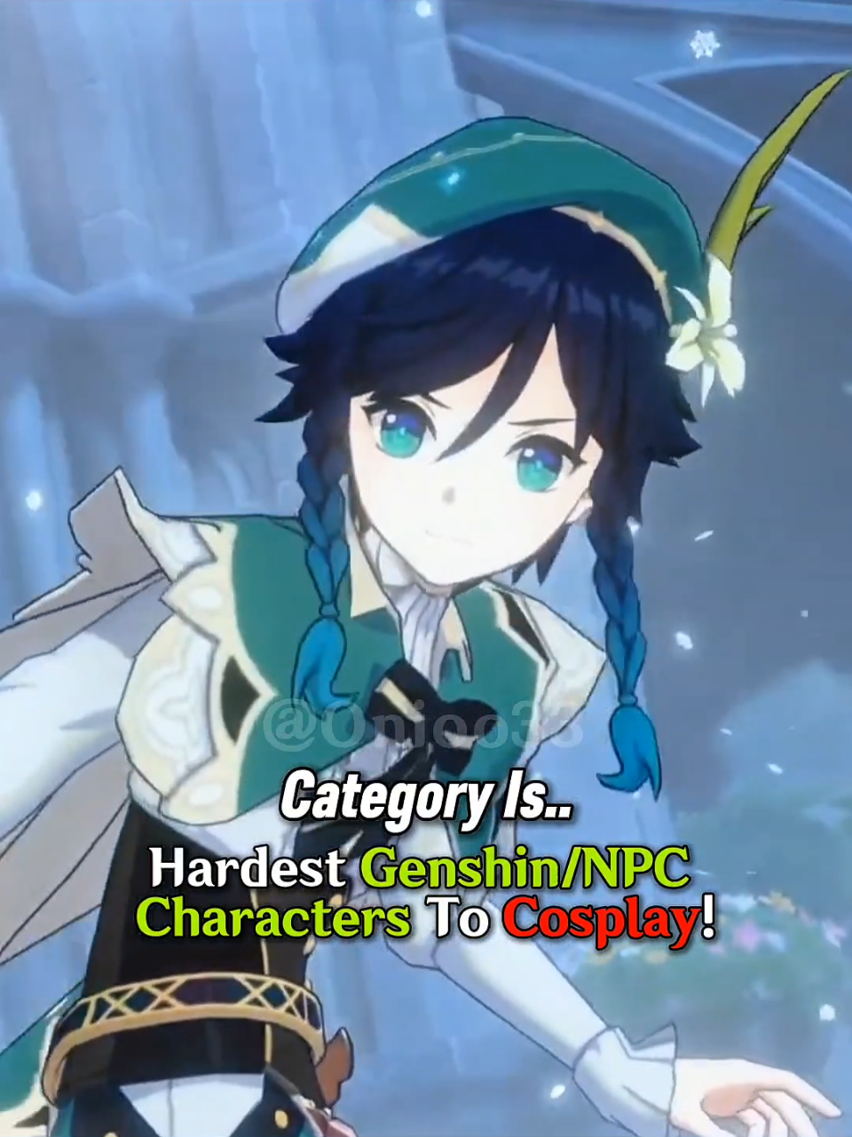 Category Is.. Hardest Genshin/NPC Characters To COSPLAY!  #GenshinImpact #fyp #trend #trending #viral  