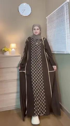 Abaya Giza mahogany🛒🔥#abaya #gamis #gamislebaran #gamiscantik #gamismurah 