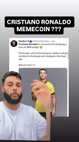 Join FREE TG LINK in bio so you don’t miss out on any crypto and memecoin related news and plays!!!!  #cr7 