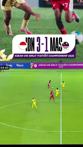FULLTIME ✅️ Menang lawan Malaysia, Timnas Putri U-16 Indonesia Juara Grup A dengan perolehan Poin 6 sekaligus Lolos Babak Semifinal Piala AFF Putri U-16 2025 🥶🔥🔥🔥🔥 FT - Indonesia Putri U16 vs Malaysia Putri U16 : 3-1 Selamat Garudaku Pertiwi telah Berhasil Mengalahkan Harimau Malaya 👏👏👏 Terima kasih Coach Timo Scheunemann 👍👍 Next Match ‼️ Timnas Indonesia akan Bertanding lagi Hari Rabu, 27 Agustus 2025