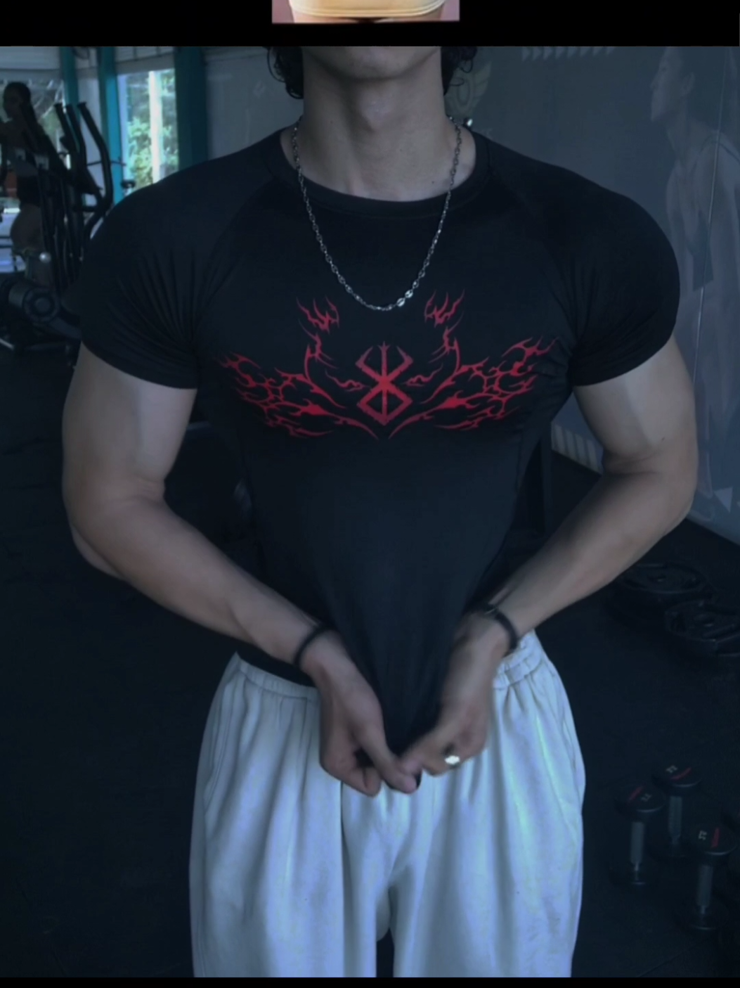 😻 My compression shirt: @Venlu  CODE: SMALLCALVES #gymedit #Gym #fyp #Aesthetic #motivation 