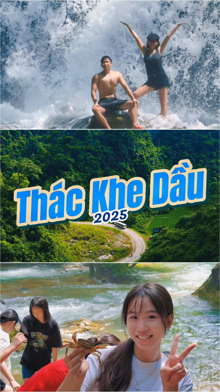 Thác Khe Dầu 2025, một năm quá nhiều nước để trải nghiệm 🌊 #huulienhuulung #langson #dulichvietnam #xuhuong #thinhhanh dji @Hiếu Hoàng @hht 