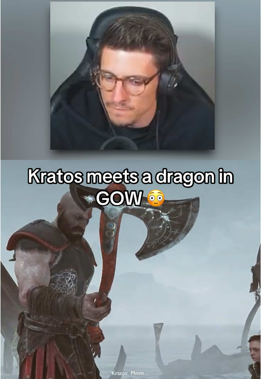 Wasn’t expecting this.. #gaming #gow #godofwar 