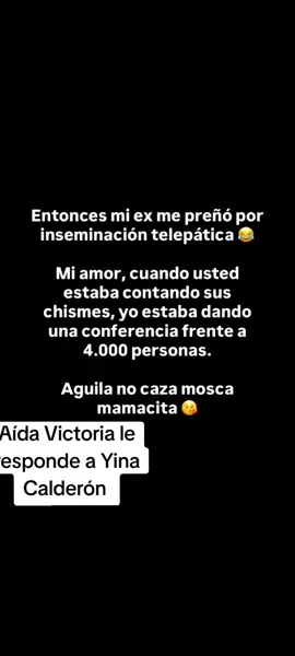 Aída Victoria le responde a Yina Calderón #aidavictoria #wescol #aidavictoria #yinacalderonoficial #respuesta 