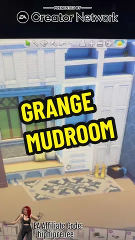 Replying to @Mitchi_Rose #EAPartner Grange Mudroom Kit #simtok #grangemudroom 