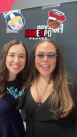 Having a blast in Toronto 🇨🇦 signing with @Justine Huxley in Celebrity Row next to Superman - then it’s off to Film special episodes of #DnD for @Six Sides of Gaming #voiceactor #fanexpocanada #fyp 