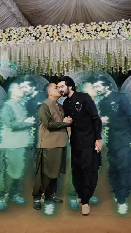 M. Arshad Malik MPA PP200 Chairperson Standing Committee on Law Punjab with his son Malik Ali Ramzan #minister #marshadmalik200 #foryou #tiktok #wedding 