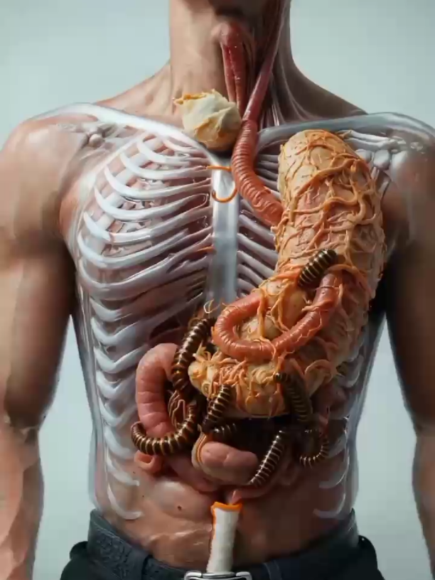 Shawarma 🌯🌯 Advantages of Shawarma 🌯🤢 #aiart #sciencetok #anatomy #health #digestivehealth 