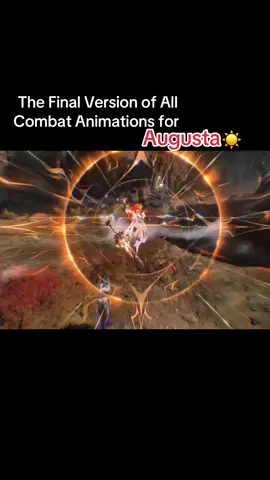 The Final Version of All Combat Animations for Augusta #AUGUSTA #RaidenV #fyp #wutheringwaves #WUWA 