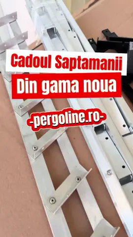 #CadoulSaptamanii merge catre @Lucia Luminita Pitariu . Va rugam mesaj in provat cu adresa. Cadoul este din gama noua de produse pe care le promovam pentru un producator din Europa care la randul lui promoveaza ce producem noi la Braila. Ca sa ducem #PovesteaPergoLine cat mai departe. Va multumim. #GlisiereAluminiu #JaluzeleDeTerasa 