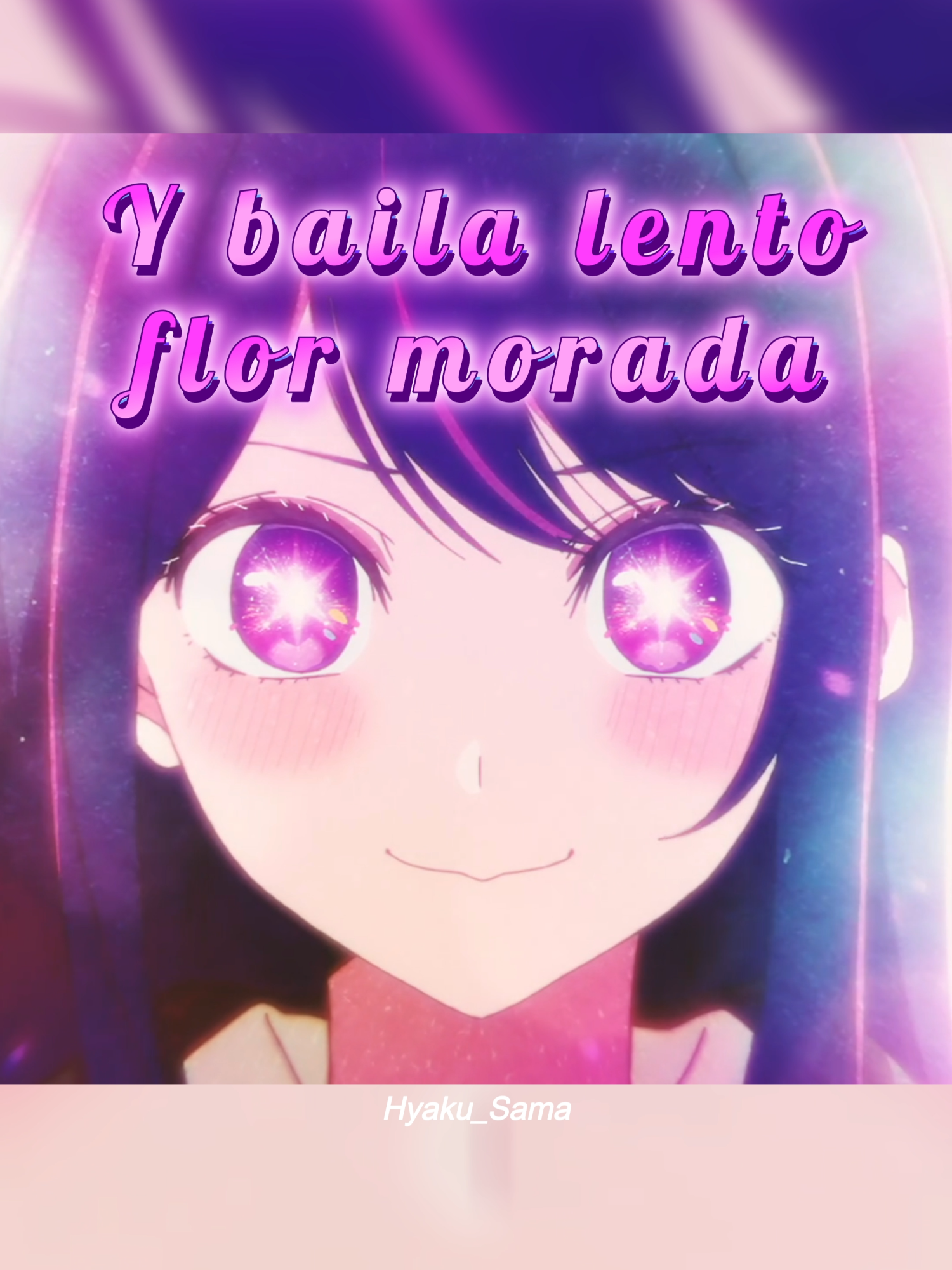 Hora de abrir la herida. Baila lento flor morada que me recuerdas a mi amada (Saiki/Ai Hoshino) #animeedit #shorts #hyaku_sama #las100noviasquetequierenmuchomuchomucho #waifusedits #saiki #aihoshino #oshinokoanime