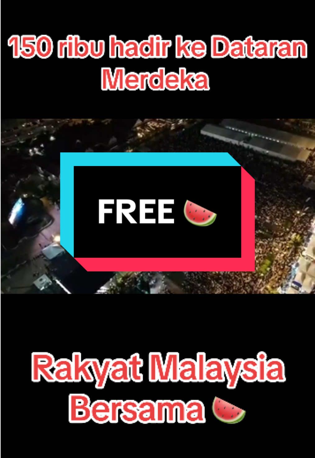 Terbaik rakyat Malaysia ! Sokongan kita , doa kita untuk saudara kita 🍉 #fyp #viral 