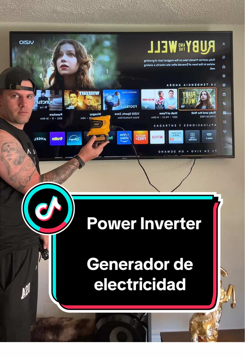 Si tu familiar en Cuba está pasando trabajo por la corriente, yo te recomiendo este #Power #Inverter #electric #dewalt #cuba 