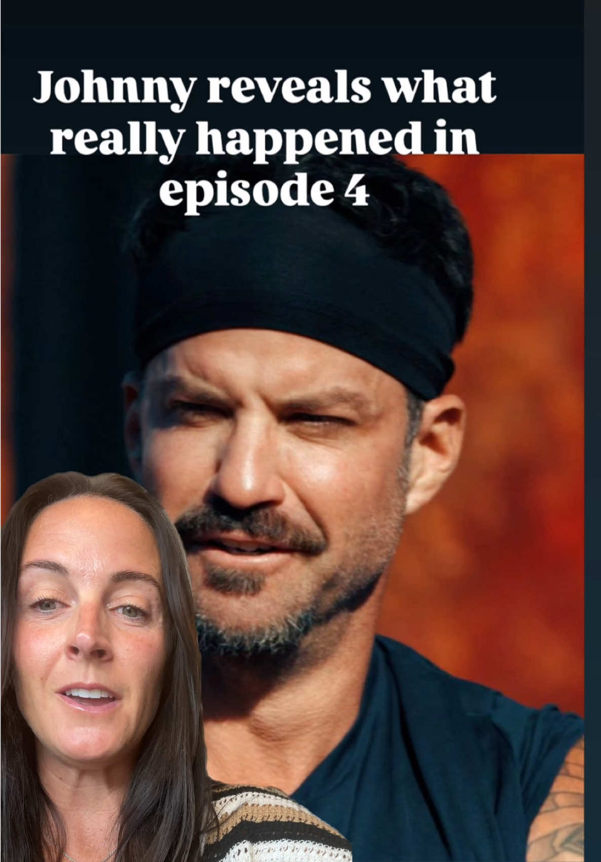What do you think about Johnny’s comments? Let’s talk about it below.👇 #mtvthechallenge #tiktokscenestealercontest #thechallenge #mtv #bananas 
