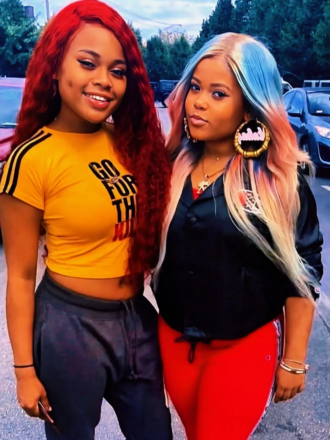 𝐐𝐮𝐞𝐞𝐧 𝐊𝐞𝐲 & 𝐍𝐢𝐚 𝐊𝐚𝐲. #chicago #therapgame #loveandhiphop #niakay #queenkey 