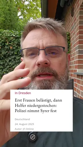 Brutale Messerattacke in Dresdner Straßenbahn: US-Student will Frauen schützen und wird schwer verletzt. Ein Täter ist weiter flüchtig, ein polizeibekannter Mittäter schon wieder frei. Was läuft hier falsch? #Dresden #Messerangriff  #Deutschland #News #Sicherheit