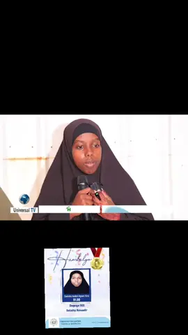 DEG DEG-: Gabadhii gashay kaalinta koowaad ee imtixaanka Qaranka oo si dareen leh u hadashay iyadoo sheegatay in xaalad adag wax lagu soo baray.