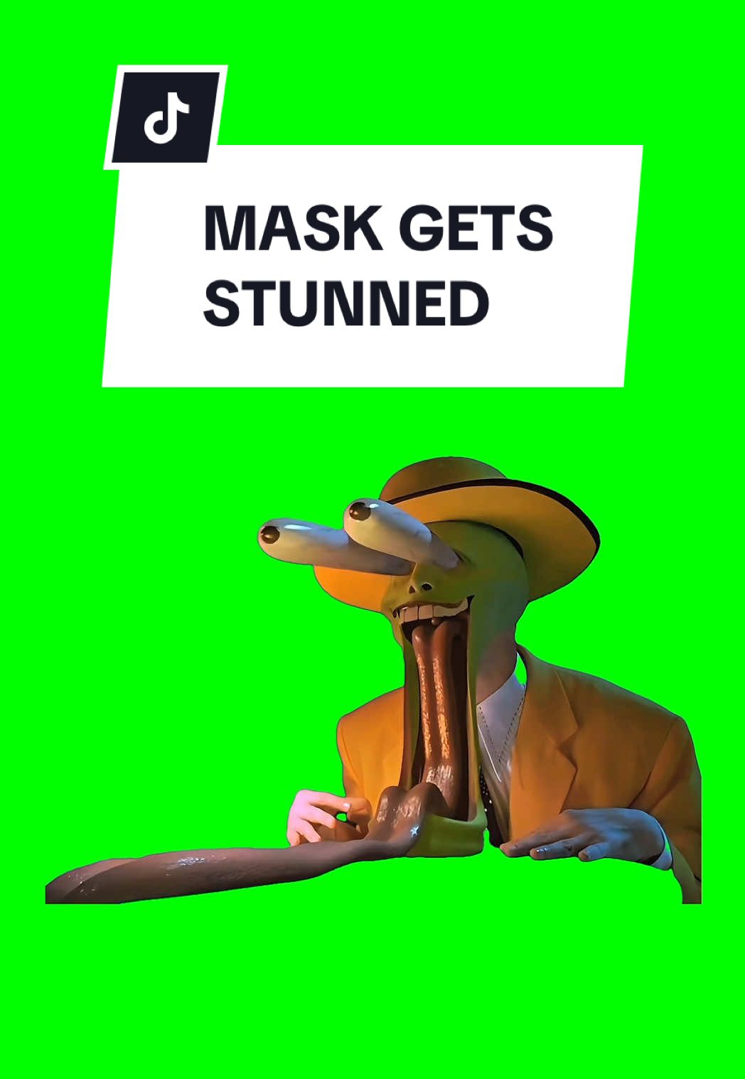 #CapCut MASK GETS STUNNED #meme #greenscreen #fyp #viral 