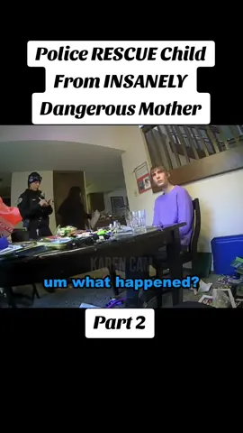 Police RESCUE Child From INSANELY Dangerous Mother #policeofficer #police #cops #bodycam 