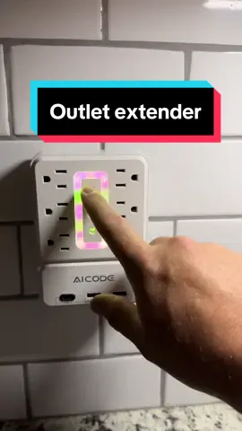 Easy way to organize some of your cords by an outlet extender with a USB-C. I’d like to try to stay organized and keep everything in one area while it’s charging so this helps it out. #outletextender #HomeEssentials #SmartLiving #tiktokshopcreatorpicks #nightlight 