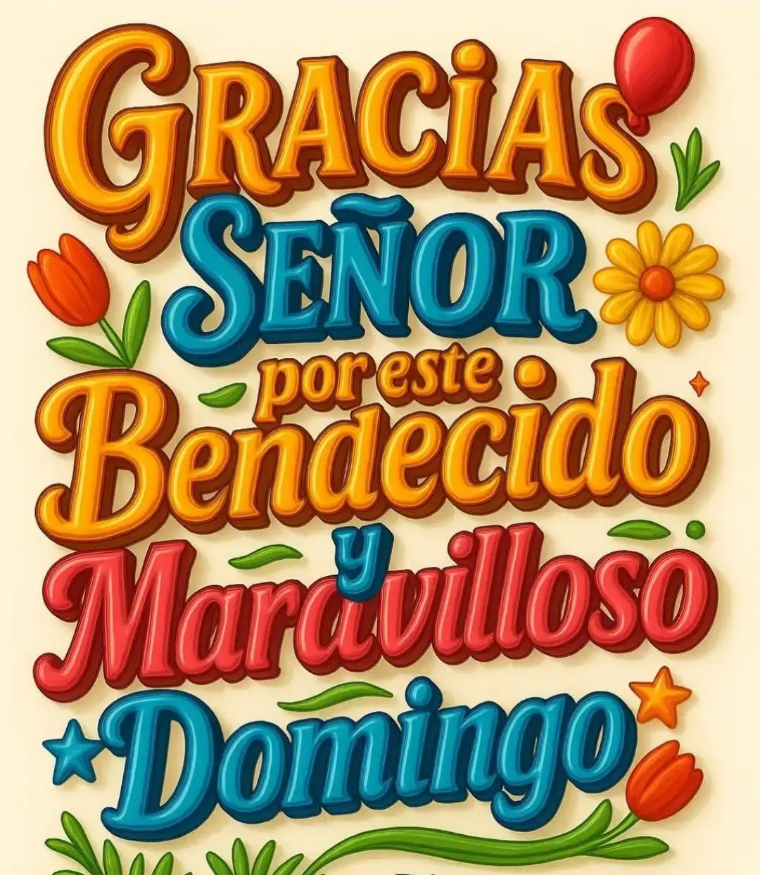 gracias mi señor por este nuevo día por un domingo más de mi vida te doy las gracias por esta gran bendición que me diste el día de hoy 🌻👏🙏💜