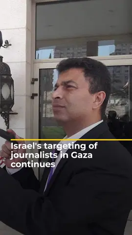 A journalist in Gaza reported on the killing of his relatives, live on TV, just hours after losing a cameraman he’d worked with. Palestine TV’s Khaled al-Madhoun was shot dead by Israeli forces while working near an aid distribution site.  #news