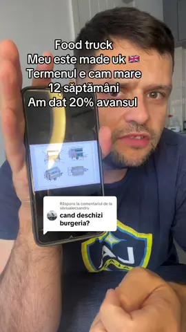 Ca răspuns pentru @silviualecsandru #foodtruck  am comandat food truck vă fi gata in 12 săptămâni 