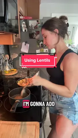 Let me show you how to use lentils. #budgettok #budgetmeals #cheaplunches