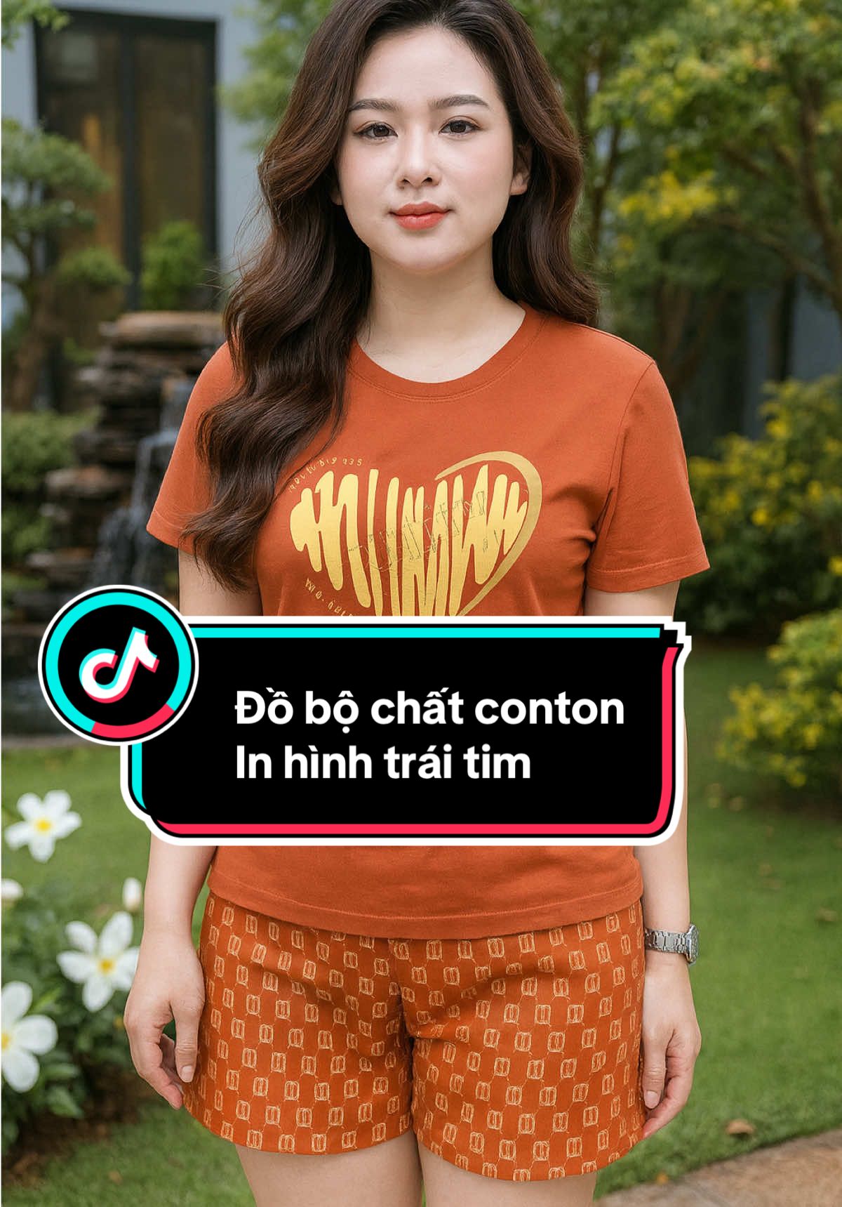 Chất cotton mềm mịn ,in hình trái tim đơn giản#DungMiu❤️ #dobo #doboxinh #quanao #xuhuong 