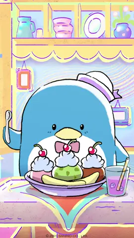 POV: enjoying a little sweet treat 🍦 #sanrio #asmr #tuxedosam
