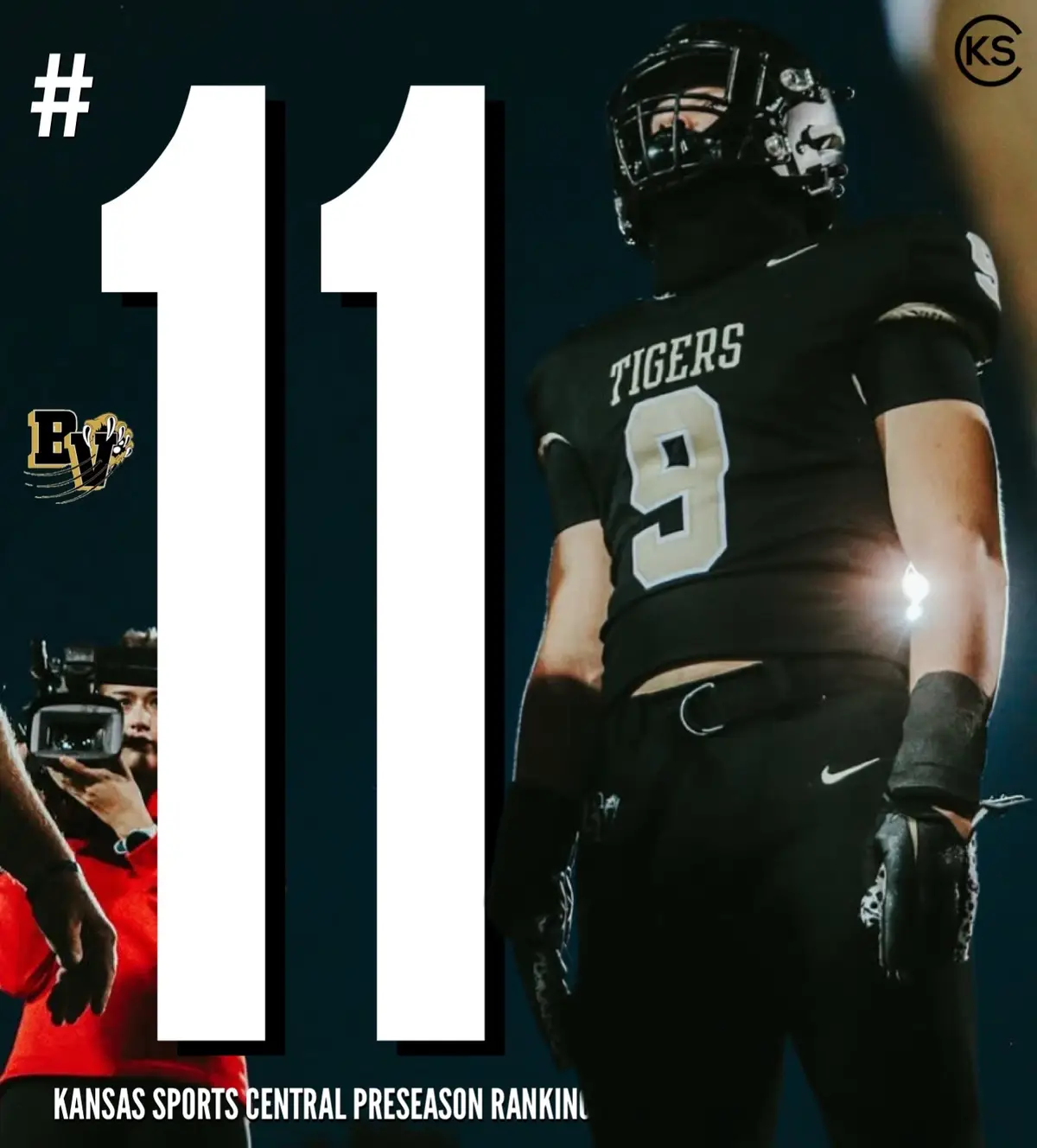 The Tigers take the 11th spot in our Kansas High School Football Preseason Top 25. Blue Valley will look to be a contender once again in the loaded EKL. #fyp #kansas #kansastiktok #highschoolfootball 