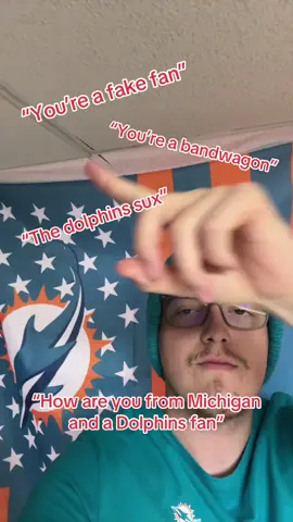 I have been a loyal fan since I was 11 years old! It’s been 13 years now and still repping the dolphins throughout 365 days #miamidolphins #loyalfan #finsup #fyp #miami 