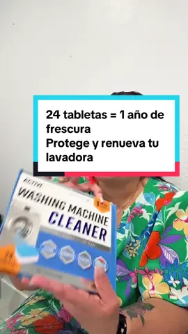 Fórmula 4 en 1: Limpia, desodoriza, refresca y protege tu equipo. 	•	Suministro de 1 año: Usa 2 tabletas al mes y mantén tu lavadora impecable. 	•	Fácil de usar: Coloca la tableta, ejecuta un ciclo de lavado y ¡listo #LimpiezaProfunda #LavadoraImpecable #ActiveCleaner #HogarLimpio 