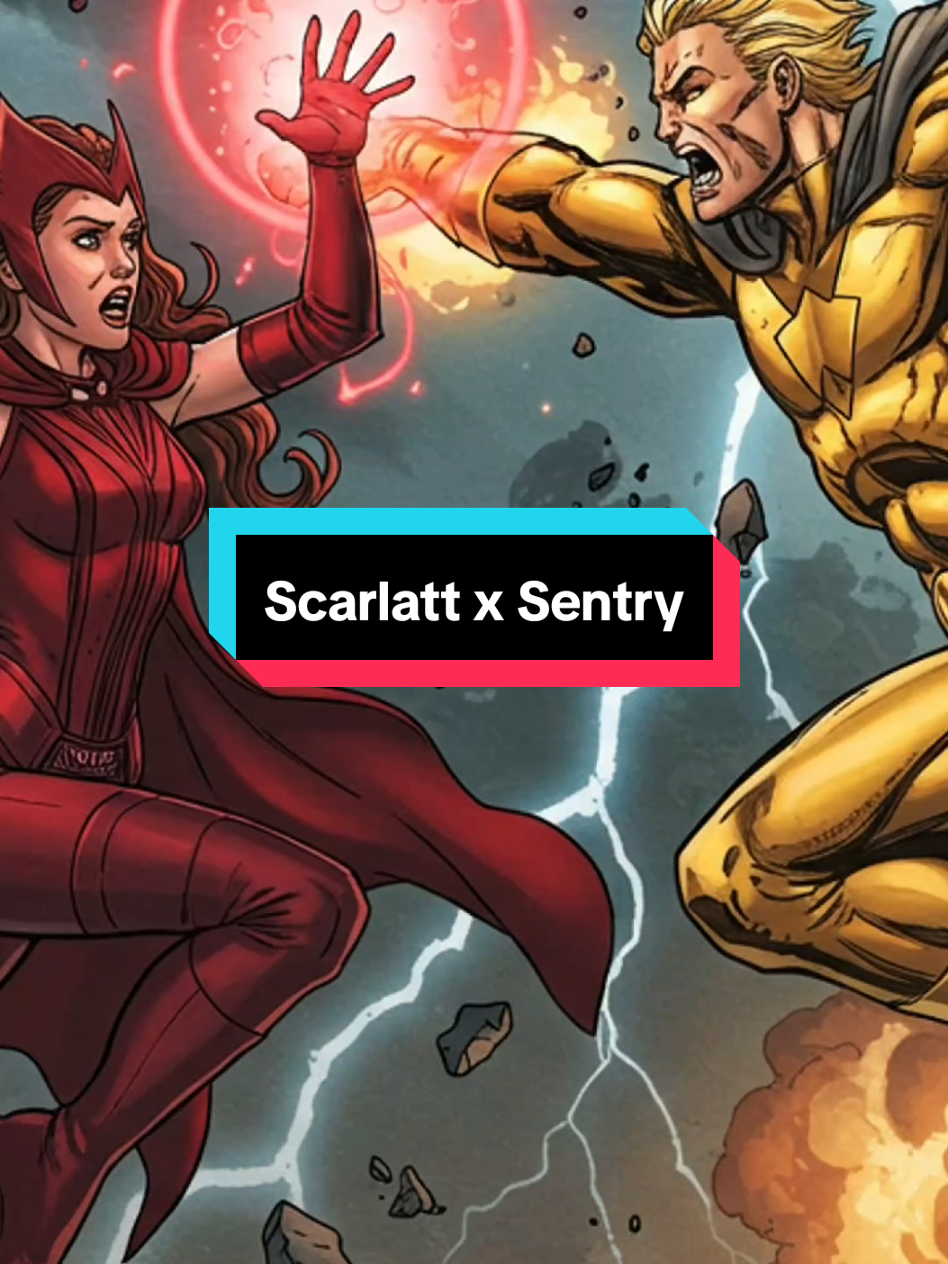 Quem venceria essa batalha? 🔥 #wandamaximoff #sentry #marvel  #sentinela  #feiticeiraescarlate 