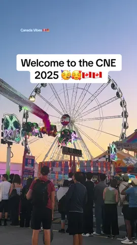 Canadian National Exhibition.😍🇨🇦🍁🥳#fypviral #exploringtoronto #CNE2025 #CNE #torontothingstodo 
