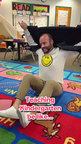 Kindergarten is a total vibe! #teacher #teachersoftiktok #Kindergarten #teachertok #fyp 