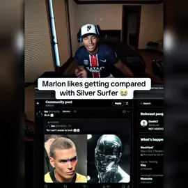 Marlon has been Mogged. #marlon #silversurfer #fyp #makethisgoviral #viral 