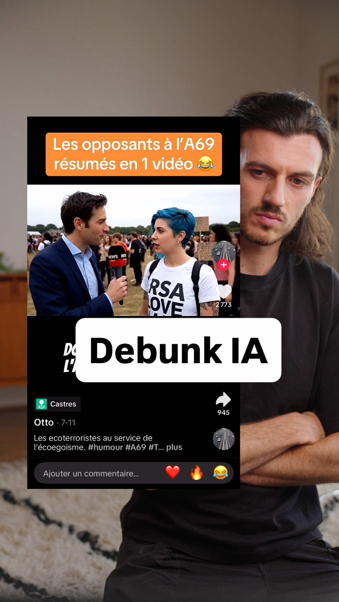 Les deepfakes ne sont plus de la science-fiction. Utilisez Vera pour fact-checker !  De Trump aux militants écologistes de l’A69 décrédibilisés par des vidéos truquées… la désinformation par l’IA est déjà là. 👉 Dans ce reel, on regarde comment reconnaître une vidéo générée par IA et les pièges à l’époque de la post-vérité. Partage cette vidéo à tes proches pour éviter qu’ils se fassent avoir 🙏 Sources : * “Trump posts bizarre AI video of G&z*  vision” — iihs.news, 26 février 2025 * “Trump’s AI Video on G&z* Sparks Debate on Digital Ethics” — DailyTrain News, 26 février 2025 2. Manipulation par IA autour de l’A69 (France) * “Manipulation numérique : les vidéos truquées et l’A69” — The AI Observer, 2025 * “Ces vidéos pro A69 sont fausses… mais beaucoup y croient” — Choualbox / France3 Régions (2025) * “Vert – Deepfake : une vidéo truquée utilise les progrès de l’IA pour décrédibiliser les opposants à l’A69” — Vert, 17 juillet 2025 Autres enjeux globaux IA & désinformation * “Veo 3: Google’s new AI video generator and the misinformation problem” — Time Magazine, août 2025 * “French journalist who uncovered 4,000 fake AI news websites warns UK could be next” — Press Gazette, 2025 #ia #veo3 #desinformation #debunk 