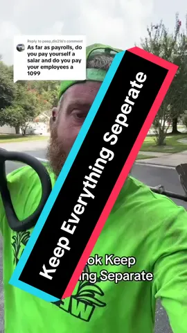 Lawn Tiktok Keep Everything Separate From Personal And Business #growitwemowit #lawntok #lawntiktok #foryou 