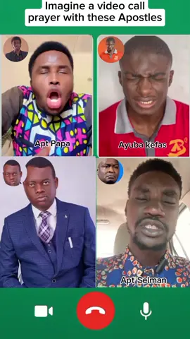 Imagine a video call prayer meeting with these Apostles 🔥 W//: @THE LORD'S THEATER @AngelsTV1 