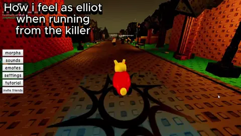 How I feel as elliot when running from killer
