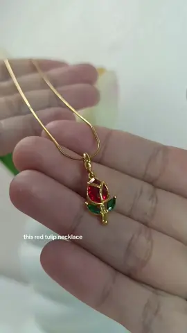 #tulips #tulipnecklace #necklace #necklaceforwomen #giftideas 