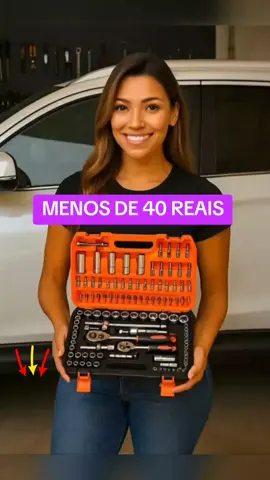 Maleta de Ferramentas 46peças  #maleta #Ferramentas #conserto #carro #moto 