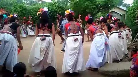 #sakhiya #dashain #tharusong #tharuculture❤️ #tharuculturedress 